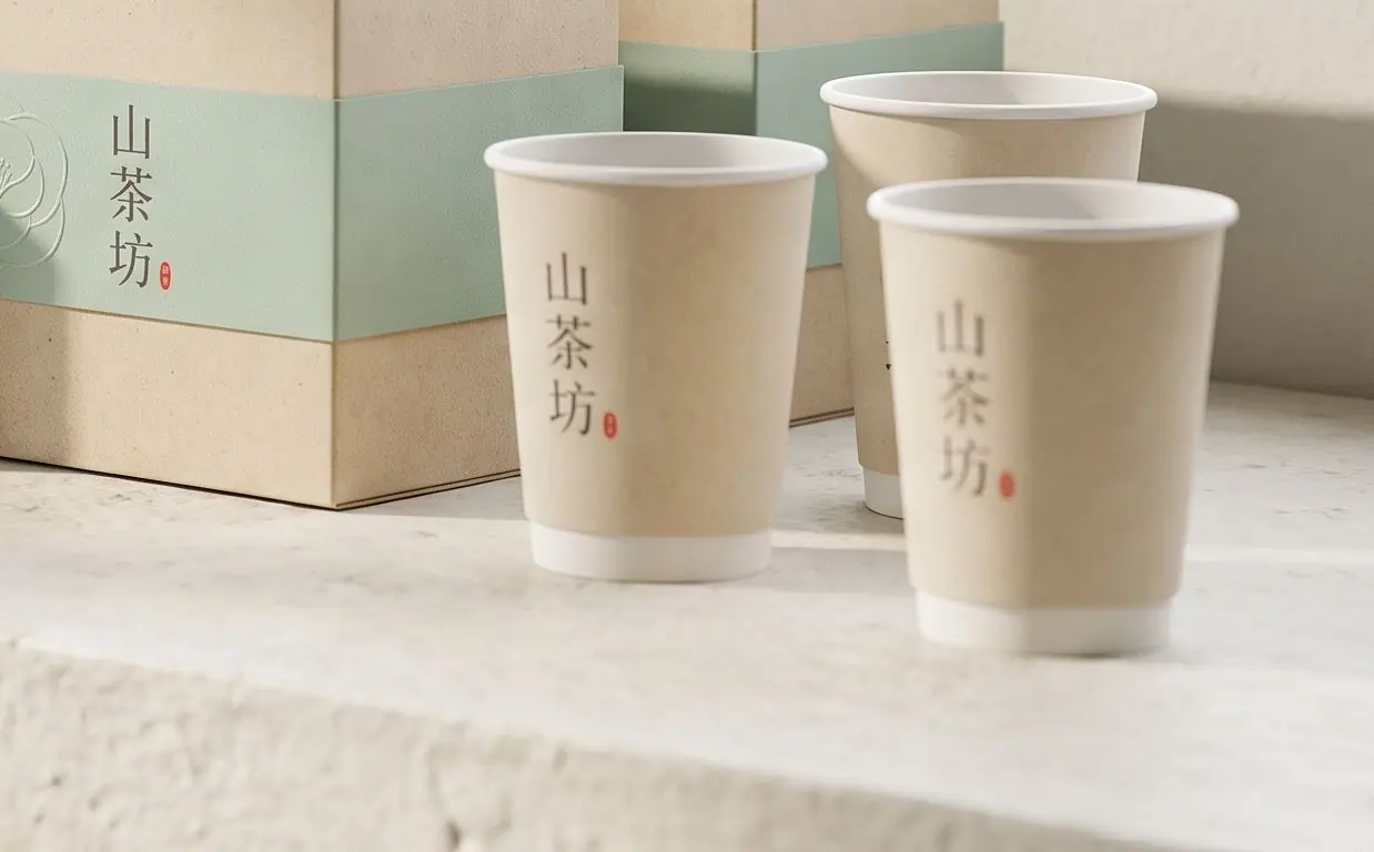 山茶坊环保纸杯